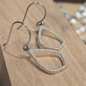 Silpada Ace of Spades Earrings